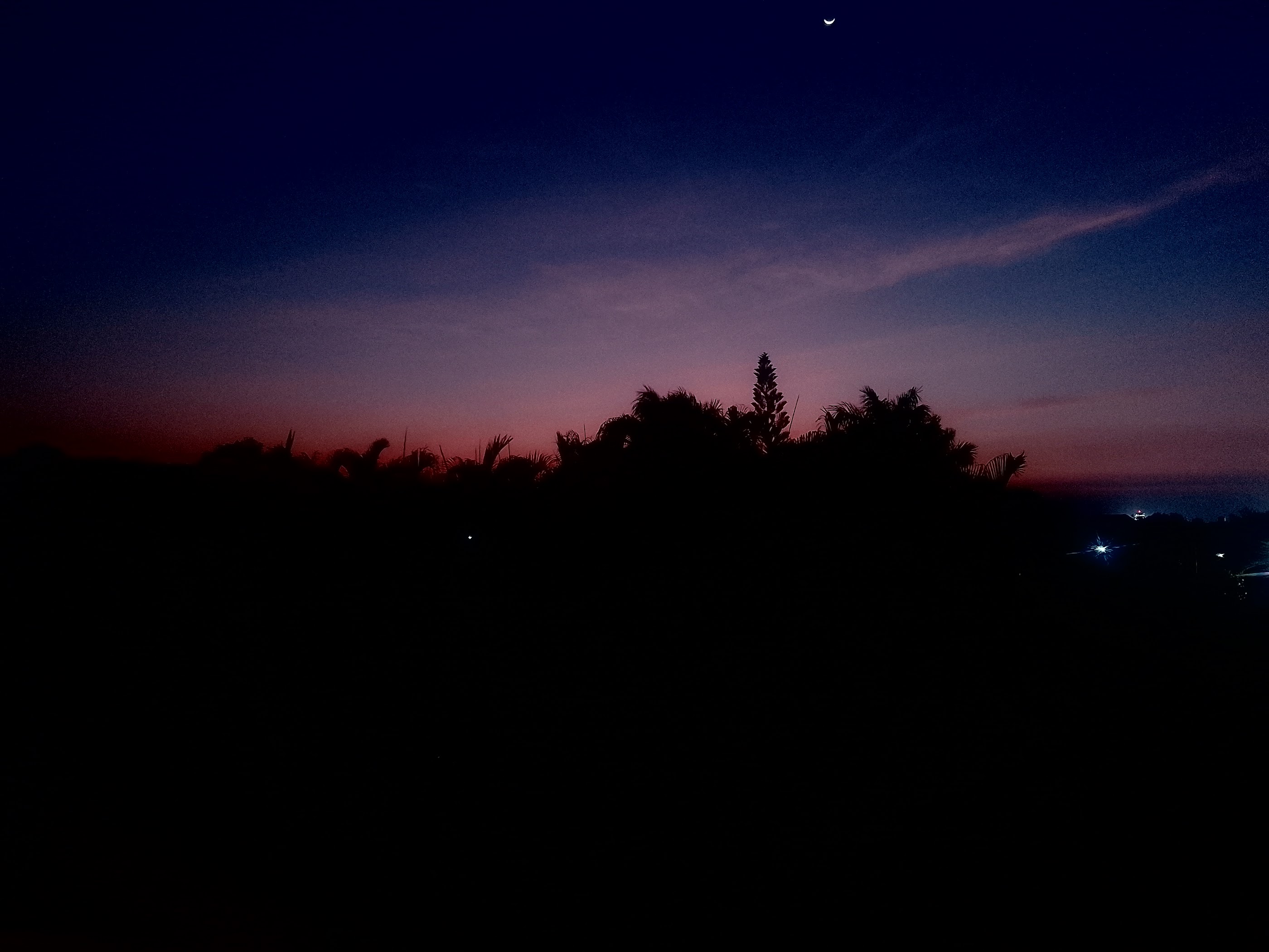 View from main building